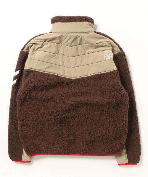 hummel(ヒュンメル)の「hummel/ヒュンメル hummel PLAYボアフリースジャケット(ブルゾン・メンズ・ブラック/オフホワイト/ブラウン・L/O/S/M/XO)」の11枚目の写真