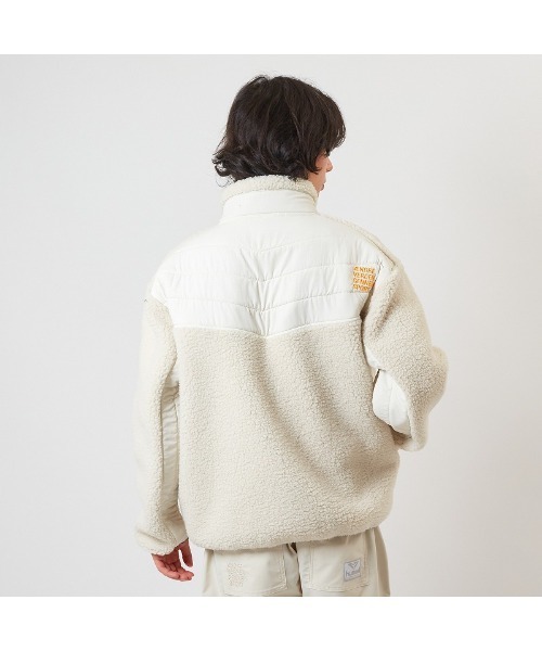 hummel(ヒュンメル)の「hummel/ヒュンメル hummel PLAYボアフリースジャケット(ブルゾン・メンズ・ブラック/オフホワイト/ブラウン・L/O/S/M/XO)」の14枚目の写真