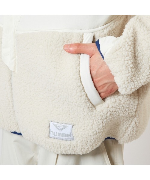 hummel(ヒュンメル)の「hummel/ヒュンメル hummel PLAYボアフリースジャケット(ブルゾン・メンズ・ブラック/オフホワイト/ブラウン・L/O/S/M/XO)」の15枚目の写真