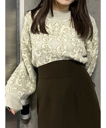 MURUA | ジオメシャギーニット(ニット/セーター)