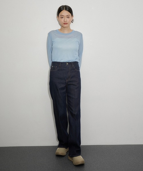 ADAM ET ROPE'（アダムエロペ）の「【公式サイト限定】【HOKA】Restore TC（スリッポン・レディース・ベージュ/ブラック・23/25/24）」の6枚目の写真