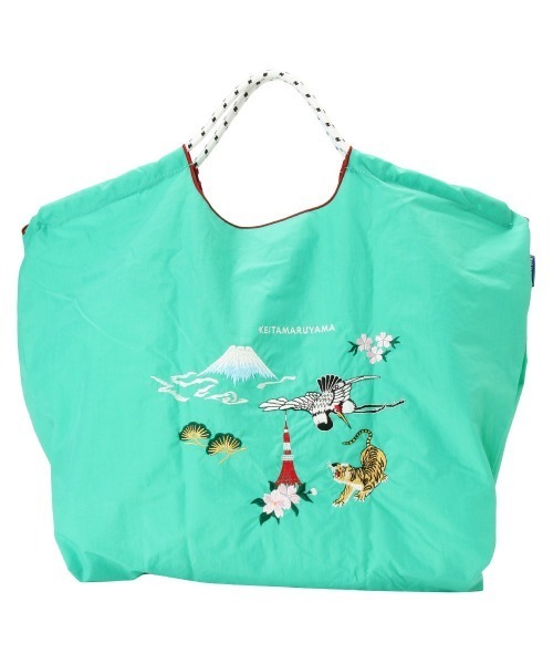 KEITA MARUYAMA(ケイタマルヤマ)の「Ball&Chain BLUE LABEL (JAPAN)(トートバッグ・レディース・ミント/ブラック・FREE)」の2枚目の写真