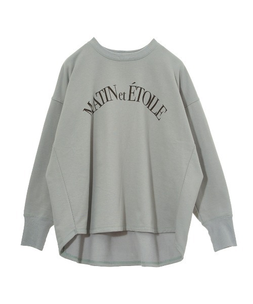 MICA&DEAL(マイカ&ディール)の「"MATIN et ETOILE"ロゴ裏起毛スウェット(スウェット・レディース・チャコールグレー/ブルーグレー/ホワイト/グレイッシュベージュ・FREE)」の22枚目の写真