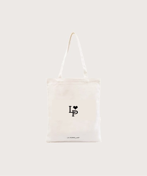 LA POMME petit（ラポミ・プチ）の「2 way LA POMME petit icon Tote Bag（トートバッグ・レディース・オフホワイト・FREE）」の2枚目の写真