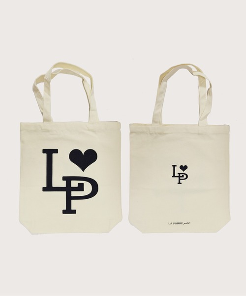 LA POMME petit（ラポミ・プチ）の「2 way LA POMME petit icon Tote Bag（トートバッグ・レディース・オフホワイト・FREE）」の5枚目の写真