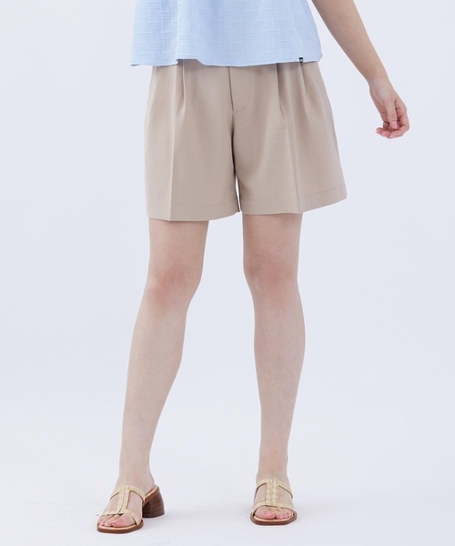 MILKFED.(ミルクフェド)の「TWO TUCK SHORTS(その他パンツ・レディース・ライトグリーン/ベージュ/ライトグレー・S/M)」の9枚目の写真