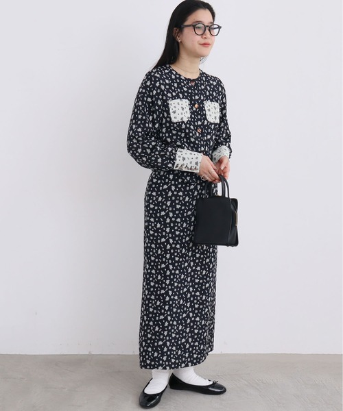 fig Ｌondon（フィグロンドン）の「●ROSE jacket（ノーカラージャケット・レディース・ブルー/ブラック・FREE）」の18枚目の写真