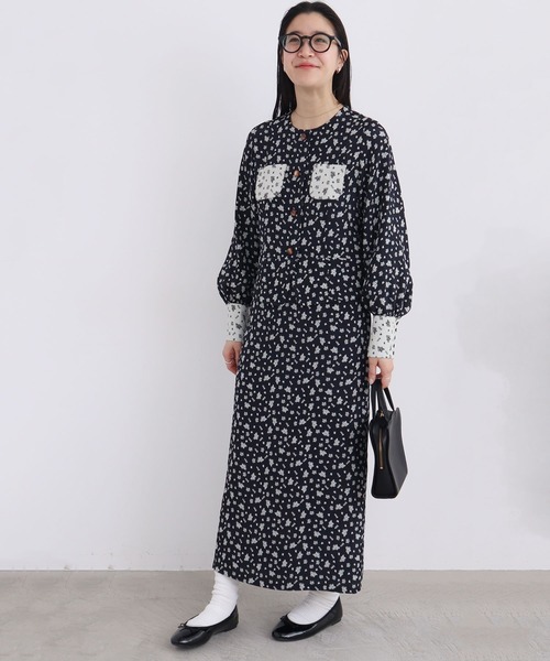 fig Ｌondon（フィグロンドン）の「●ROSE jacket（ノーカラージャケット・レディース・ブルー/ブラック・FREE）」の20枚目の写真