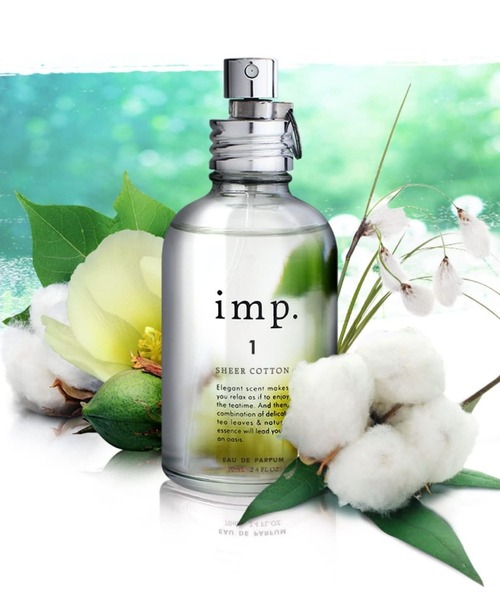 imp.(インプ)の「imp.1 SHEER COTTON / インプ シアーコットン 石鹸の香り 香水 オードパルファム 70mL(香水・レディース・その他・FREE)」の7枚目の写真