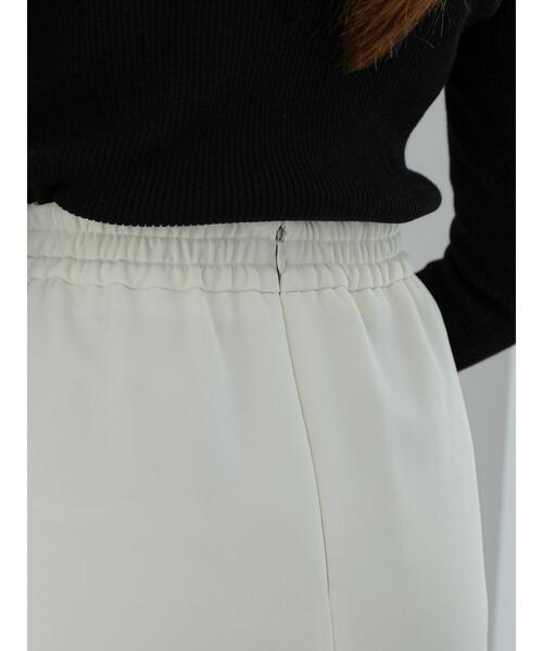 Te chichi（テチチ）の「コクーンロングスカート（スカート・レディース・ラベンダー/ブラック/オフホワイト・M/S）」の15枚目の写真