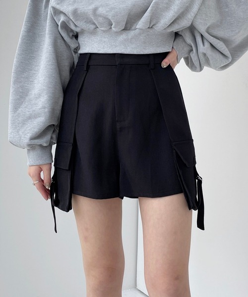 Heather（ヘザー）の「Wポケットミニスカパン 100754（スカート