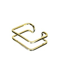 martinique（マルティニーク）の「【PHILIPPE AUDIBERT/フィリップ・オーディベール】スクエアバングル GOLD（バングル/リストバンド）」