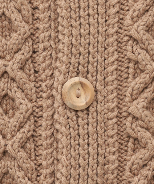 セール】INVERALLAN / インバーアラン CASHMERE HANDKNIT CARDIGAN