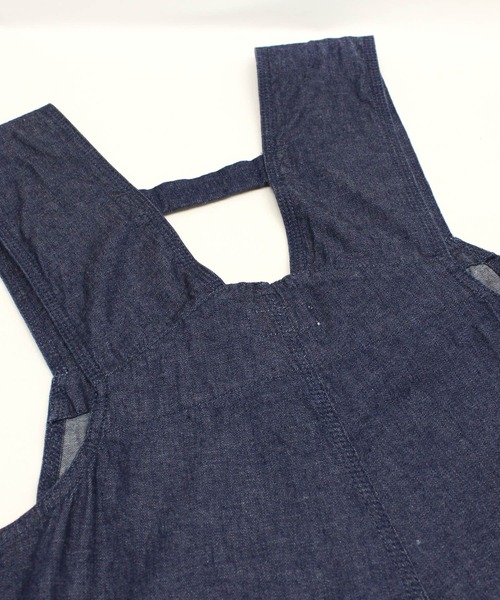 RNA-N（アールエヌエーエヌ）の「O0716 ライトオーバーオール（サロペット/オーバーオール・レディース・ワンウォッシュ/ライトブルー/キナリ・MEDIUM）」の16枚目の写真