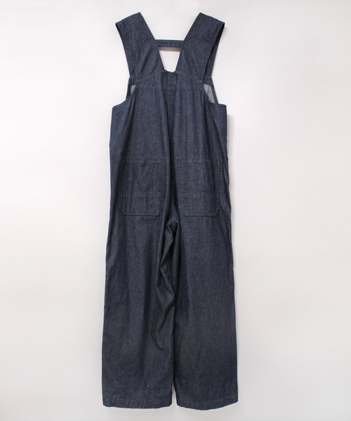 RNA-N（アールエヌエーエヌ）の「O0716 ライトオーバーオール（サロペット/オーバーオール・レディース・ワンウォッシュ/ライトブルー/キナリ・MEDIUM）」の6枚目の写真