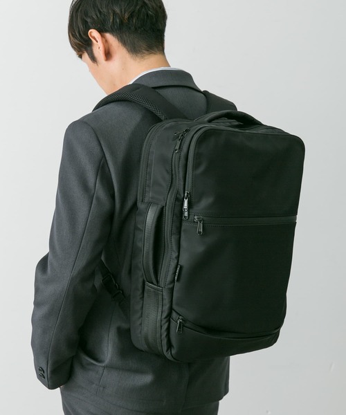 SML（エスエムエル）の「『別注』SML×LIFE STYLE TAILOR　2WAYビジネスバッグ（ビジネスバッグ・メンズ・ブラック・-）」の2枚目の写真