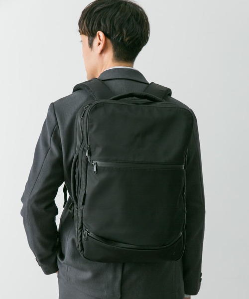 SML（エスエムエル）の「『別注』SML×LIFE STYLE TAILOR　2WAYビジネスバッグ（ビジネスバッグ・メンズ・ブラック・-）」の3枚目の写真