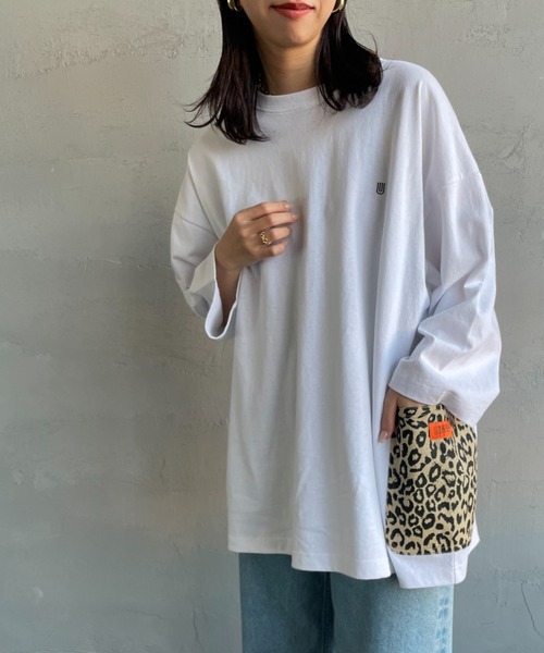 [UNIVERSALOVERALL/ユニバーサルオーバーオール]別注7分袖カバーオールTシャツ