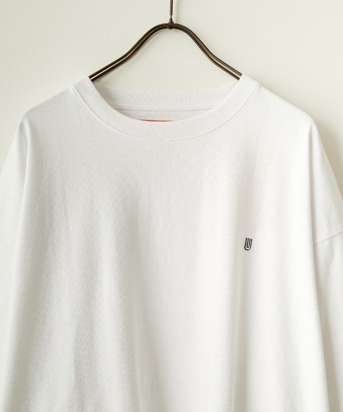 [UNIVERSALOVERALL/ユニバーサルオーバーオール]別注7分袖カバーオールTシャツ