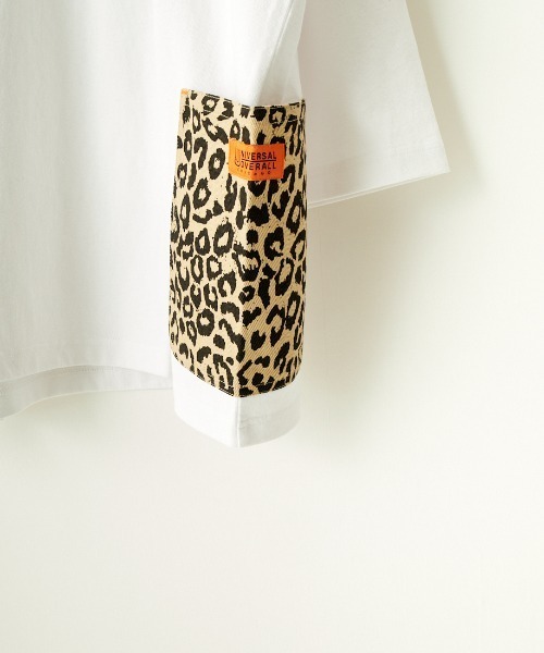 [UNIVERSALOVERALL/ユニバーサルオーバーオール]別注7分袖カバーオールTシャツ