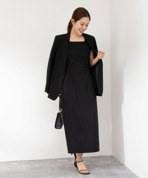 nono セール】《セットアップ対応》ウォッシャブルトロスクエアネック