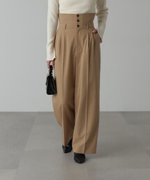 FREE'S MART | ◆２ＷＡＹベルト折り返しワイドパンツ(スラックス)