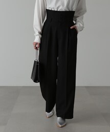 FREE'S MART | ◆２ＷＡＹベルト折り返しワイドパンツ(スラックス)