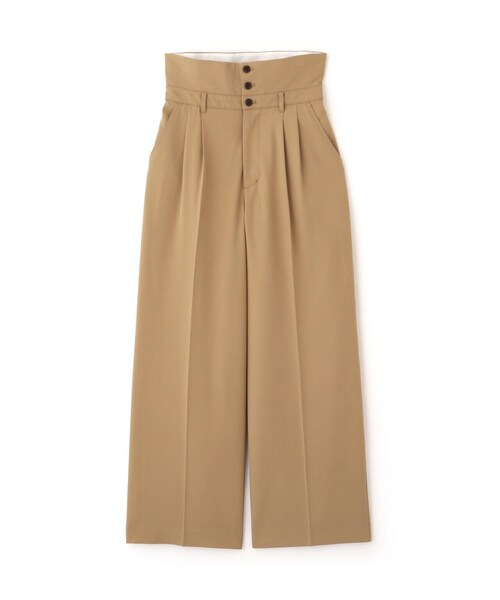 FREE'S MART（フリーズマート）の「◆２ＷＡＹベルト折り返しワイドパンツ（スラックス・レディース・グレー/ベージュ/ブラック・SMALL/MEDIUM）」の19枚目の写真