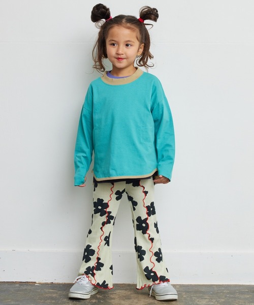 HOGAN RANCH WEAR(ホーガンランチウエア)の「ソウガラリブフレアーパンツ(90~150cm)(その他パンツ・キッズ・ラベンダー/チャコール/ライトグリーン・100/120/110/90/150/140/130)」の15枚目の写真