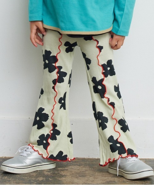 HOGAN RANCH WEAR(ホーガンランチウエア)の「ソウガラリブフレアーパンツ(90~150cm)(その他パンツ・キッズ・ラベンダー/チャコール/ライトグリーン・100/120/110/90/150/140/130)」の13枚目の写真