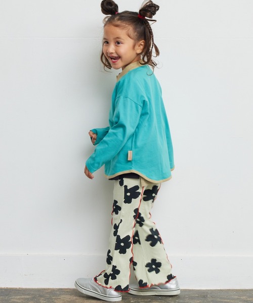 HOGAN RANCH WEAR(ホーガンランチウエア)の「ソウガラリブフレアーパンツ(90~150cm)(その他パンツ・キッズ・ラベンダー/チャコール/ライトグリーン・100/120/110/90/150/140/130)」の16枚目の写真