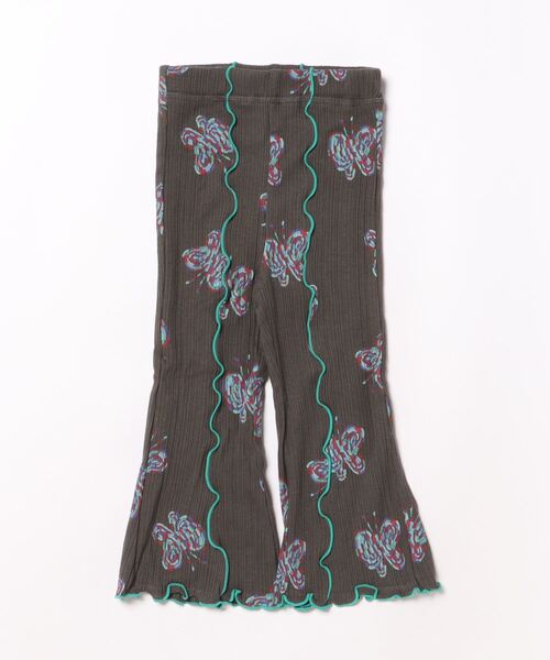 HOGAN RANCH WEAR(ホーガンランチウエア)の「ソウガラリブフレアーパンツ(90~150cm)(その他パンツ・キッズ・ラベンダー/チャコール/ライトグリーン・100/120/110/90/150/140/130)」の4枚目の写真