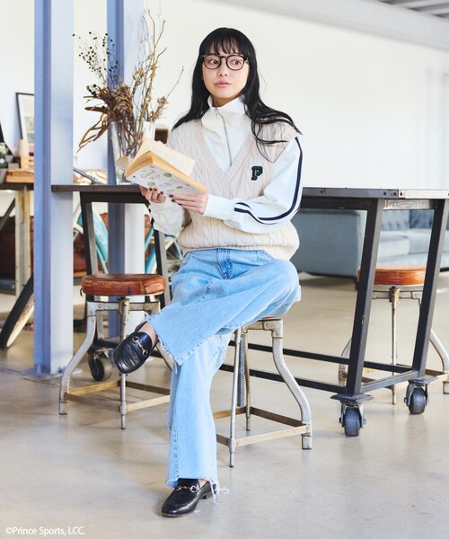 新品 prince プリンス ベスト ニット⭐︎ FREAK'S STORE（フリークスストア）の「prince/プリンス prince ミニ