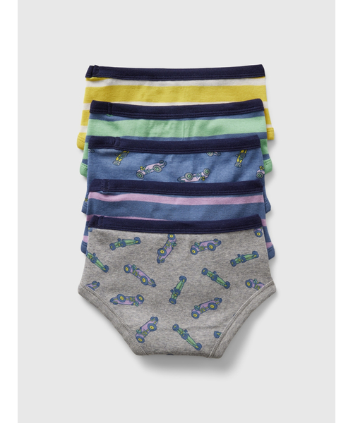 GAP(ギャップ)の「オーガニックコットン ブリーフ 5枚セット (幼児)(ブリーフ・キッズ・その他・4-5 YRS/2-3 YRS)」の2枚目の写真