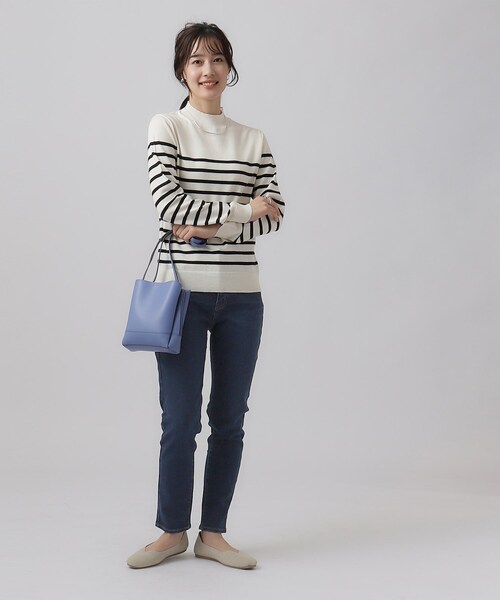 SHOO・LA・RUE(シューラルー)の「デニムスキニーパンツ(デニムパンツ・レディース・ブルー/ネイビー・01/02/03/04/05/10)」の12枚目の写真