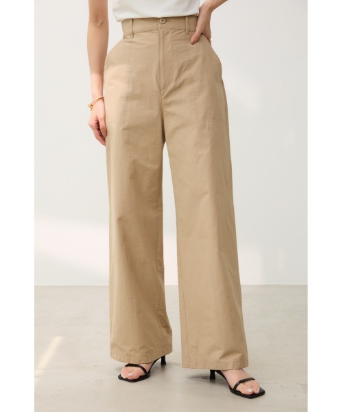 セール】ワイドベイカーパンツ（カーゴパンツ）｜crie conforto