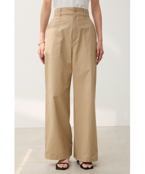 crie conforto（クリーコンフォルト）の「ワイドベイカーパンツ（カーゴパンツ・レディース・ネイビー/ベージュ・MEDIUM/SMALL）」の11枚目の写真