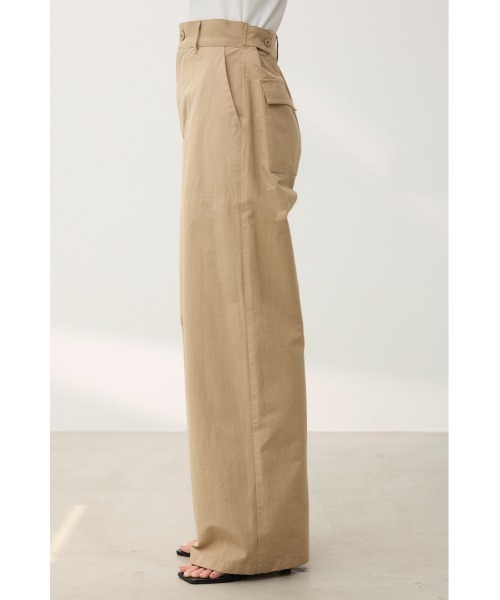 crie conforto（クリーコンフォルト）の「ワイドベイカーパンツ（カーゴパンツ・レディース・ネイビー/ベージュ・MEDIUM/SMALL）」の12枚目の写真