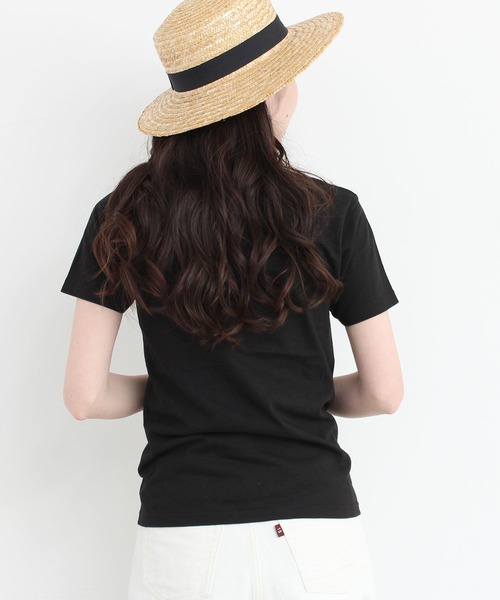 peu pres（プープレ）の「トリプルアイスクリームTシャツ（Tシャツ/カットソー・レディース・ブラック/ホワイト・FREE）」の10枚目の写真