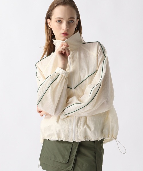 FOREVER 21（フォーエバー トゥエンティーワン）の「【2024SS】スポーティーブルゾン（ブルゾン・レディース・ネイビー/オフホワイト/グレー・FREE）」の2枚目の写真