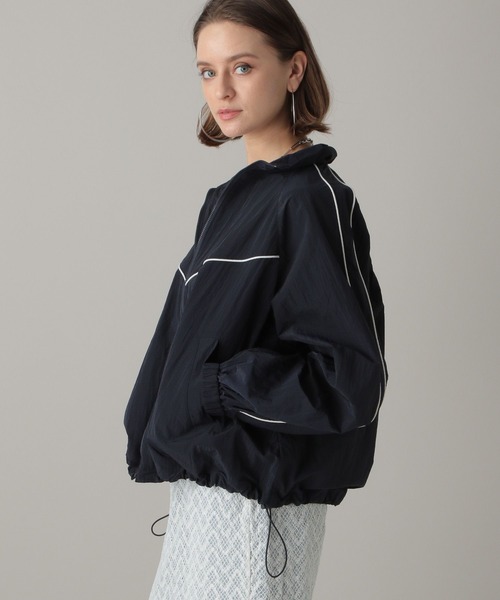 FOREVER 21（フォーエバー トゥエンティーワン）の「【2024SS】スポーティーブルゾン（ブルゾン・レディース・ネイビー/オフホワイト/グレー・FREE）」の8枚目の写真