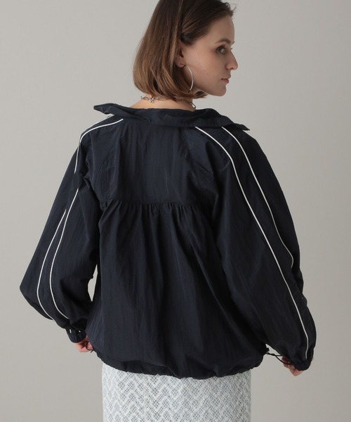 FOREVER 21（フォーエバー トゥエンティーワン）の「【2024SS】スポーティーブルゾン（ブルゾン・レディース・ネイビー/オフホワイト/グレー・FREE）」の10枚目の写真