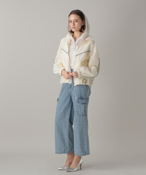 FOREVER 21（フォーエバー トゥエンティーワン）の「【2024SS】スポーティーブルゾン（ブルゾン・レディース・ネイビー/オフホワイト/グレー・FREE）」の14枚目の写真