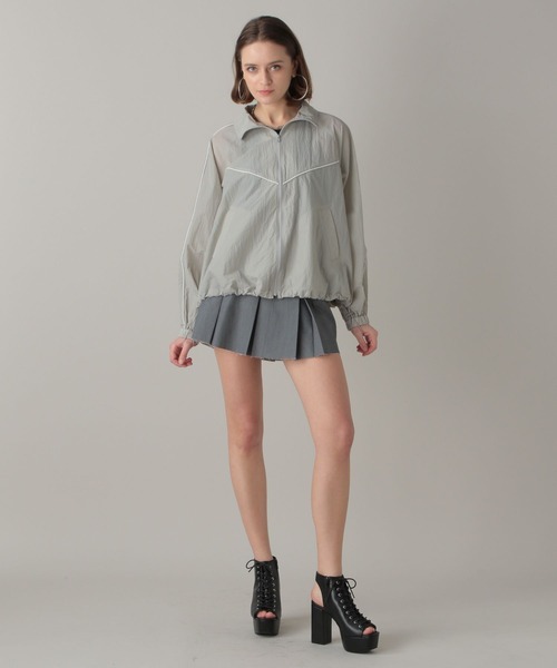 FOREVER 21（フォーエバー トゥエンティーワン）の「【2024SS】スポーティーブルゾン（ブルゾン・レディース・ネイビー/オフホワイト/グレー・FREE）」の18枚目の写真