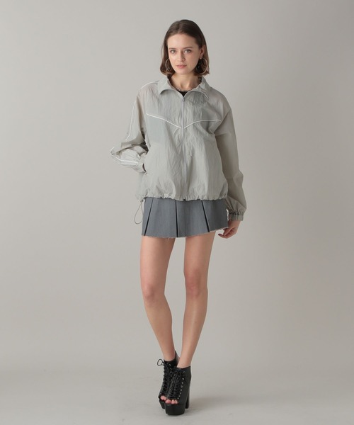 FOREVER 21（フォーエバー トゥエンティーワン）の「【2024SS】スポーティーブルゾン（ブルゾン・レディース・ネイビー/オフホワイト/グレー・FREE）」の19枚目の写真