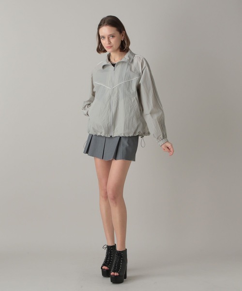 FOREVER 21（フォーエバー トゥエンティーワン）の「【2024SS】スポーティーブルゾン（ブルゾン・レディース・ネイビー/オフホワイト/グレー・FREE）」の20枚目の写真