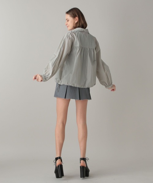 FOREVER 21（フォーエバー トゥエンティーワン）の「【2024SS】スポーティーブルゾン（ブルゾン・レディース・ネイビー/オフホワイト/グレー・FREE）」の21枚目の写真