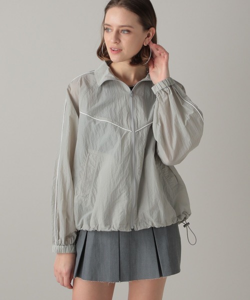 FOREVER 21（フォーエバー トゥエンティーワン）の「【2024SS】スポーティーブルゾン（ブルゾン・レディース・ネイビー/オフホワイト/グレー・FREE）」の22枚目の写真