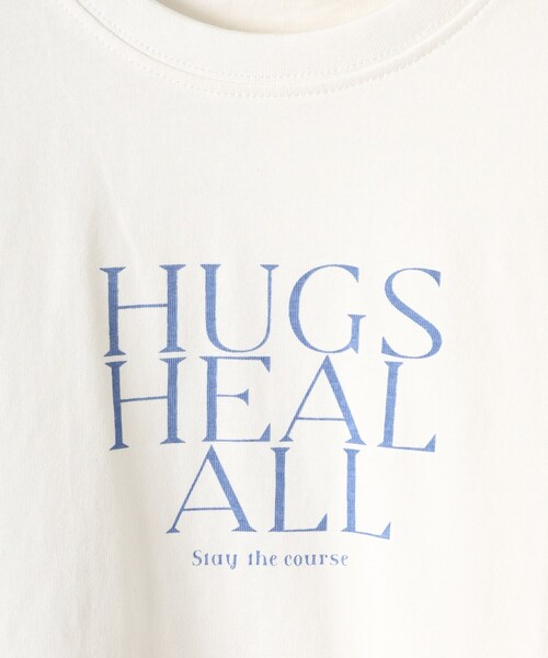 SHOO・LA・RUE（シューラルー）の「◆【110-140cm/リンク】グラフィック裾リブ半袖T（Tシャツ/カットソー・キッズ・グリーン系3/ブラック系2/ピンク系その他/ライトブルー/ベージュ系その他4/ホワイト・14/13/12/11）」の14枚目の写真