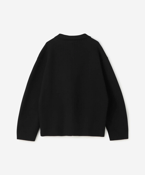 Bshop(ビショップ)の「TAA | 〈別注〉ニットブレザー WOMEN(テーラードジャケット・レディース・ブラック・0)」の3枚目の写真